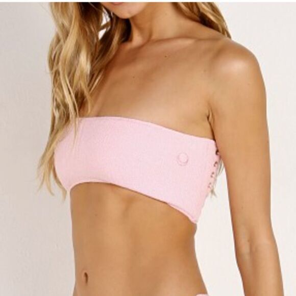 NEW In Your Arms Free People Oceanic Bikini Top and bottom orange, size S‎ - Picture 10 of 14